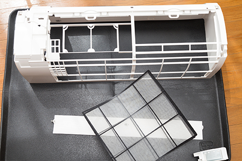 壁掛けお掃除機能付きタイプエアコン